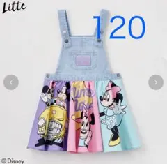 しまむら　littc リトシー　ジャンパースカート　ディズニー　ミニー 120