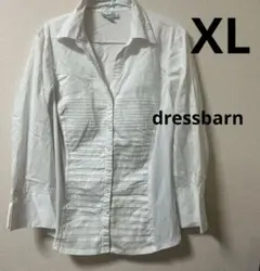 希少dressbarnドレスバーン【XL】白シャツ