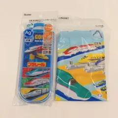 [新品] プラレール トリオセット ランチ巾着