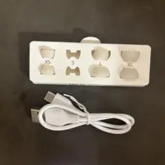 交換用イヤーピース XS L XL USBケーブル