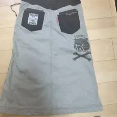 レア　DRUG STORE'S 豚さん　サイズ３　ドラッグストアーズ スカート