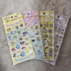 ポケモン プチプチシール キラキラシール4枚セット ピカチュウ