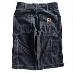 よ*。様 USA製 Carhartt ペインターショーツ W34 ネイビー 古着 - メルカリ
