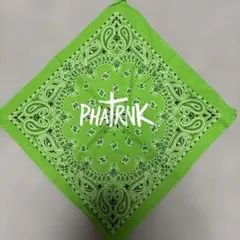 PHATRNK バンダナ グリーン