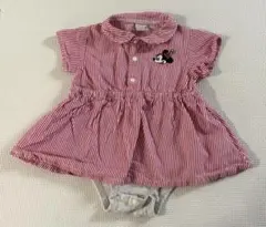 petit main ディズニー ミニー ロンパース 80cm ベビー　夏服のサムネイル