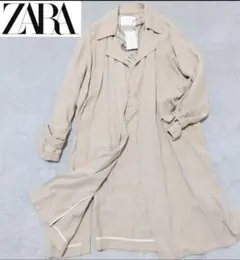 ZARA ベージュ トレンチコート