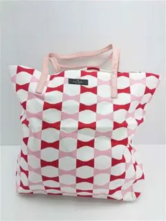 ★ Kate Spade NEW YORK キャンバストートバッグ ピンク系