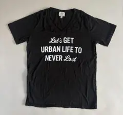 ユナイテッドアローズ メッセージプリント Tシャツ M　12212