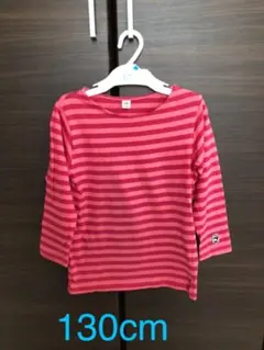 a.b.c.★ボーダー★ピンク★カットソー★ロンT★130cm