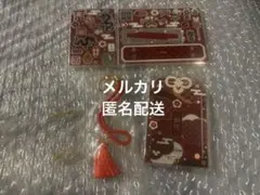 フクヤ ririne 2024 初詣セット　赤 絵馬アクリルフレーム抜け