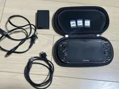 PSVita本体、ソフトケース、ソフト付き