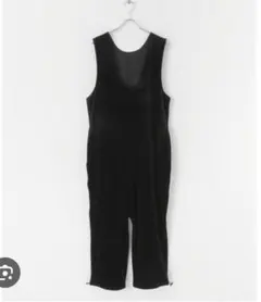 アーバンリサーチ KBF オールインワン ベロア サロペット 黒