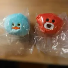 mojojojo ヘアクリップ 2点セット ぬいぐるみ　ガチャガチャ