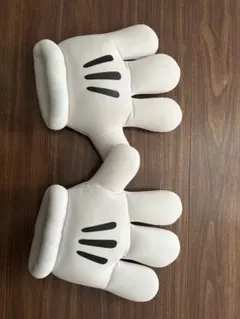 ミッキー 手型 手袋　ホワイト