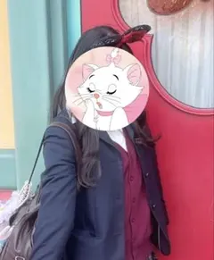 赤 制服カーディガン