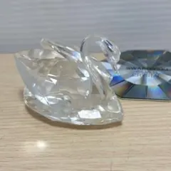 SWAROVSKI スワロフスキー 白鳥 置物 クリスタル