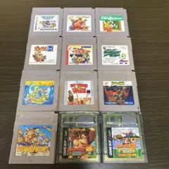 レア⭐️任天堂人気ゲームボーイソフト 12本セット