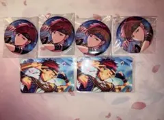 エリオスR ホログラムキャラバッジコレクション 鳳アキラ 4個 カラ鉄カード2枚