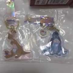 ディズニー 100周年 アクリルキーホルダー カンガ ルー イーヨー