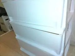 プラスチック製 3段チェスト 収納ケース