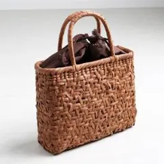 【新品】山葡萄(やまぶどう) 手提げバッグ　03400