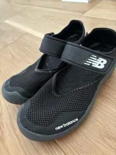 New Balance キッズサンダル ブラック19cm