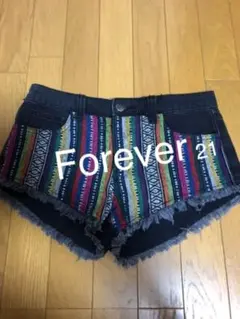 [美品] y2k FOREVER 21 ダメージ　ショートパンツ
