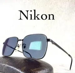メ*ィ様 美品　Nikon　サングラス　ピュアチタン　ブルーレンズ　ブラックフレのサムネイル