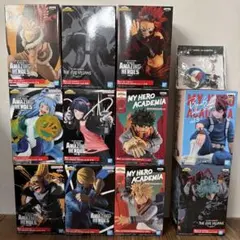 ヒロアカフィギュア9体+(おまけ2体+缶バッジキーホルダーセット)