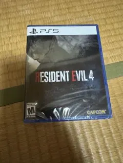 新品未開封　【PS5】RESIDENT EVIL4 バイオハザードre4 北米版