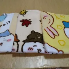 《短期出品予定》ちいかわハンドタオル3枚セット