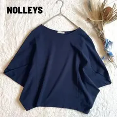 NOLLEY’S ドルマントップス ダークネイビー コットン100% 日本製のサムネイル