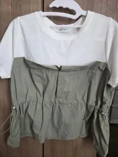 Lovetoxic 二重構造Tシャツ Lサイズ