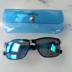 C.Marin サングラス ブルー系 専用ケース付き