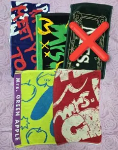 【y 様専用】Mrs. GREEN APPLEタオル ４枚セット