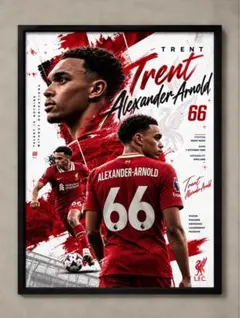 アーノルド 額縁付き A4ポスター リヴァプール