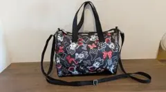 レスポートサック×ミニー 2way ボストンバッグ ディズニー