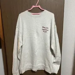 onetome トレーナー 白