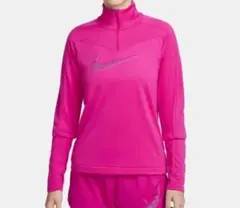 新品　NIKE　ランニング　ウェア　ピンク　Ｓ　トップス　長袖　スポーツ
