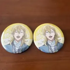 AMPTAK×COLORS あっきぃ 等身缶バッジ2個 - メルカリ