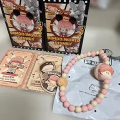 POPMART DIMOO Disneyチップ&デールフィギュア2種・ストラップ