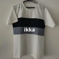 「ikka 」men'sTシャツ ストライプ　Mサイズのサムネイル