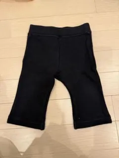 ミキハウス スウェットパンツ 70 美品 無地 刺繍 ベビー