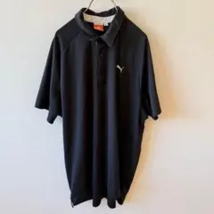 PUMA プーマ ブラック ポロシャツ XL スポーツ ユニセックス 大きめ