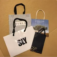 ブランド紙袋4枚セット