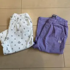 男の子ハーフパンツ２点まとめ売り　120サイズ