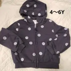 H＆Mグレージャケット 4〜6Y