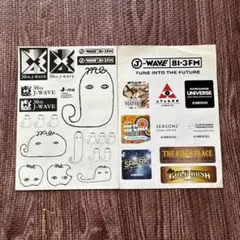 J-WAVE ステッカー 30周年記念 ジェイミー 番組ステッカー