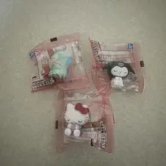 サンリオ　みんなでおひるね　フィギュアコレクション未開封3種（全4種）