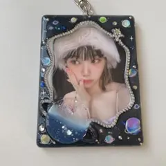 トレカキーホルダー　韓国　トレカ　レジン　デコ　硬質　ケース　トレカケース　g